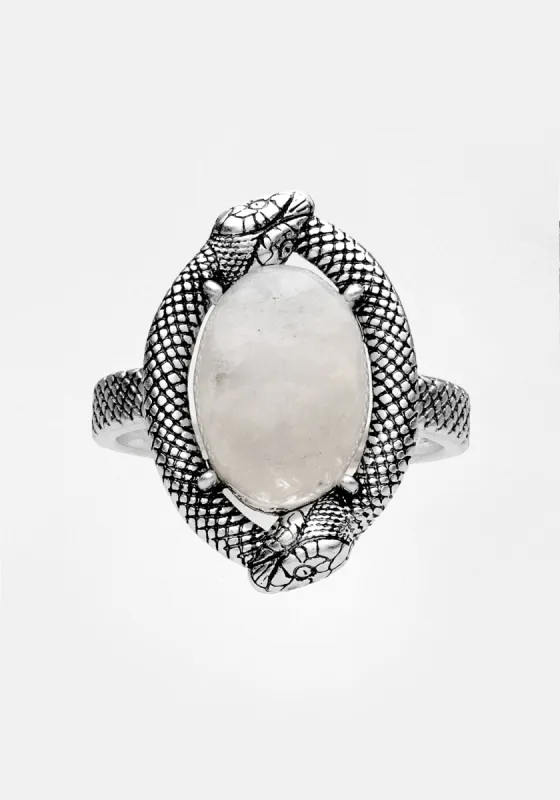 SERPENT MOONSTONE RING sold by Disturbia