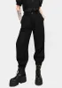 Dianne Embroidered Balloon Trousers - Black sold by Disturbia