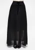 Eris Lace Up Maxi Skirt sold by Disturbia