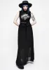 Eris Lace Up Maxi Skirt sold by Disturbia