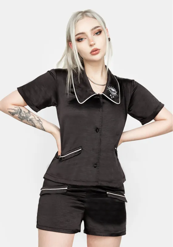 LULLABY PYJAMA SHORTS sold by Disturbia