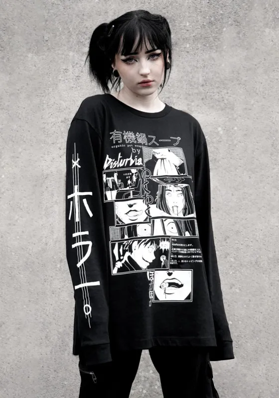 Pot Soup Long Sleeve Tee sold by Disturbia