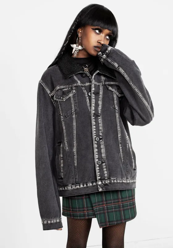 Lawless Trucker Jacket sold by Disturbia