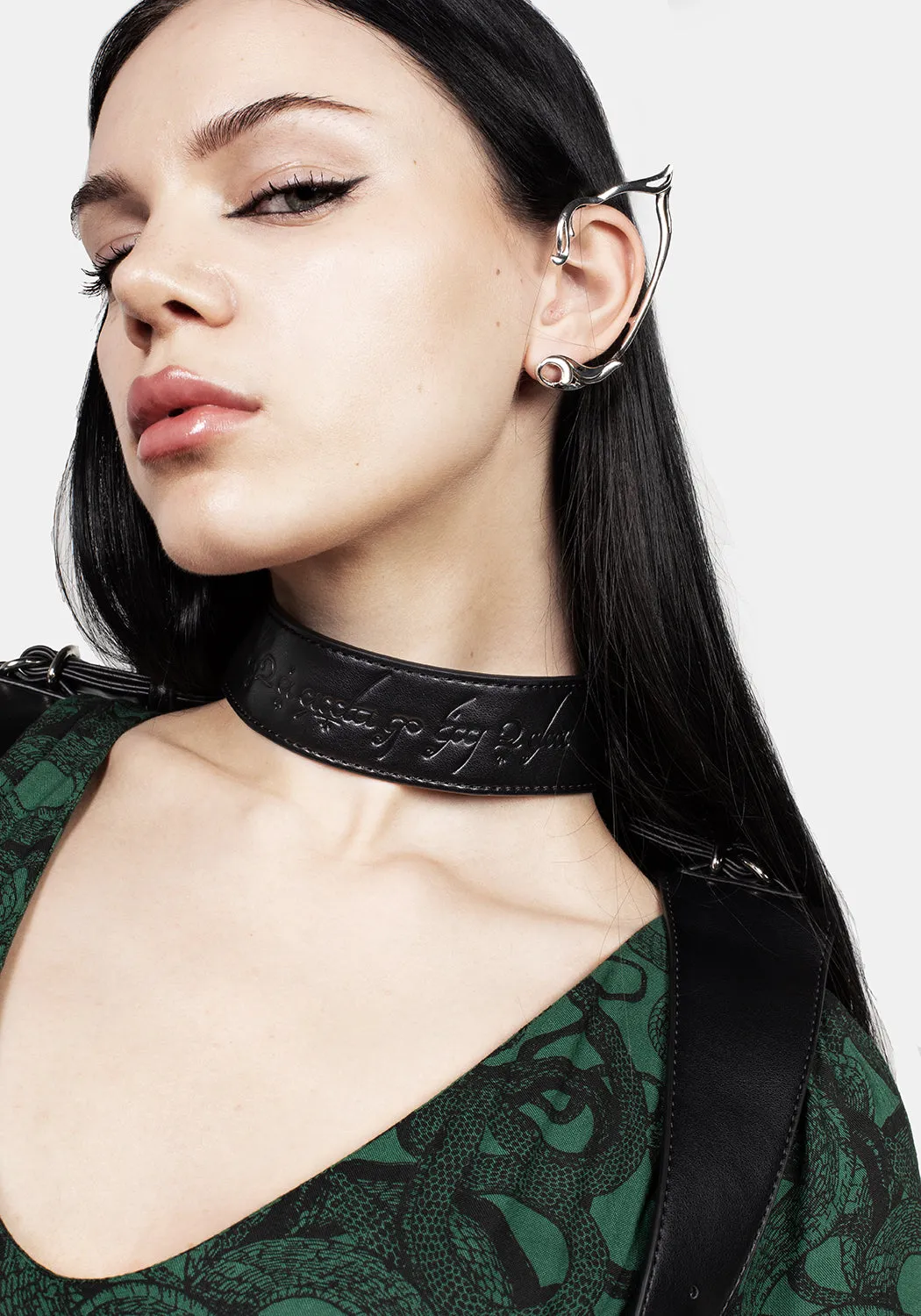 Nienna Choker Harness sold by Disturbia product image thumbnail 2