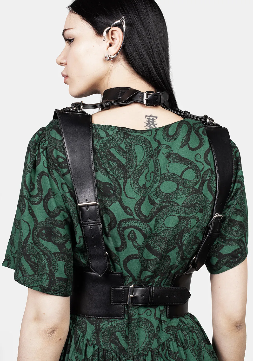 Nienna Choker Harness sold by Disturbia product image thumbnail 4