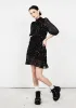 Cosmos High Neck Dress sold by Disturbia