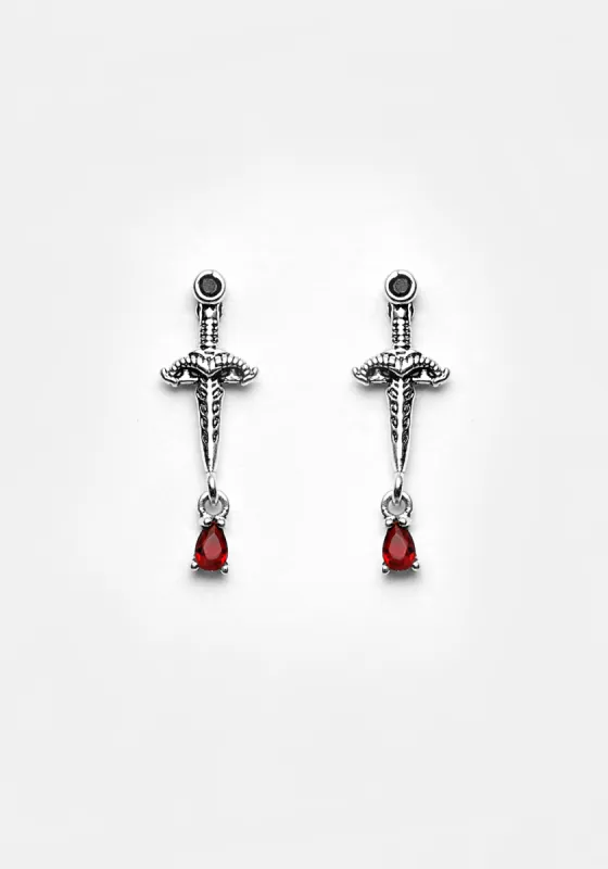 ATHAME DAGGER CZ STUDS sold by Disturbia