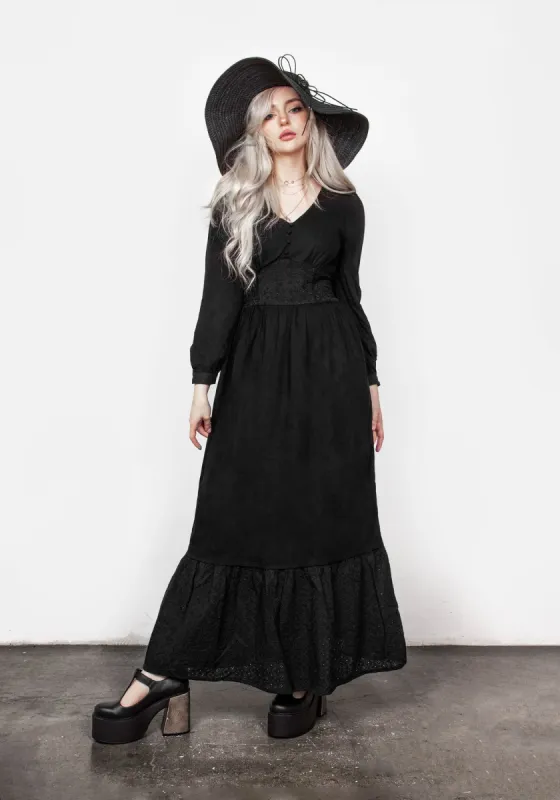 Freya Broderie Maxi Dress sold by Disturbia