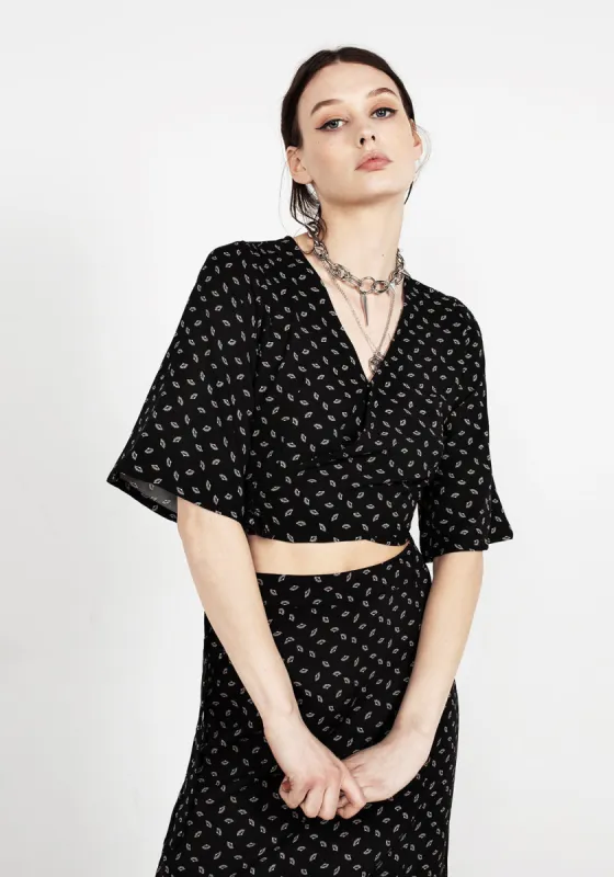 SENSU WRAP TOP sold by Disturbia