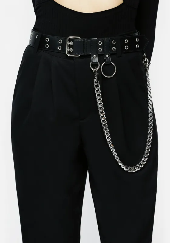 Fury Double Eyelet Chain Belt sold by Disturbia