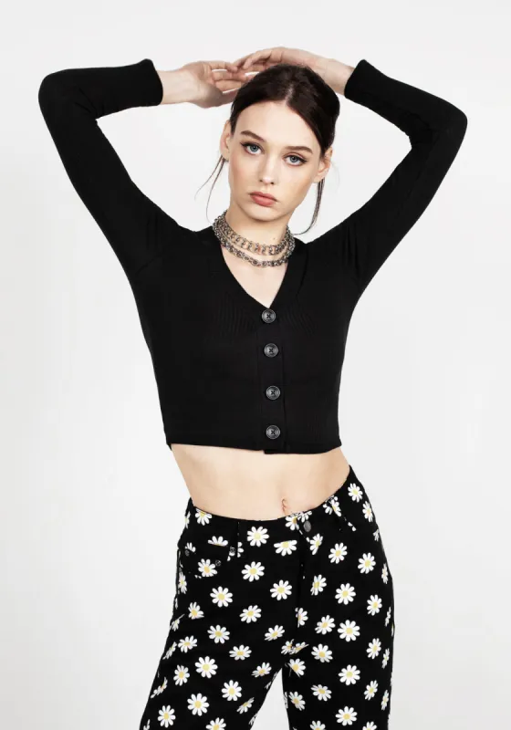 Shadow Jersey Cardi sold by Disturbia