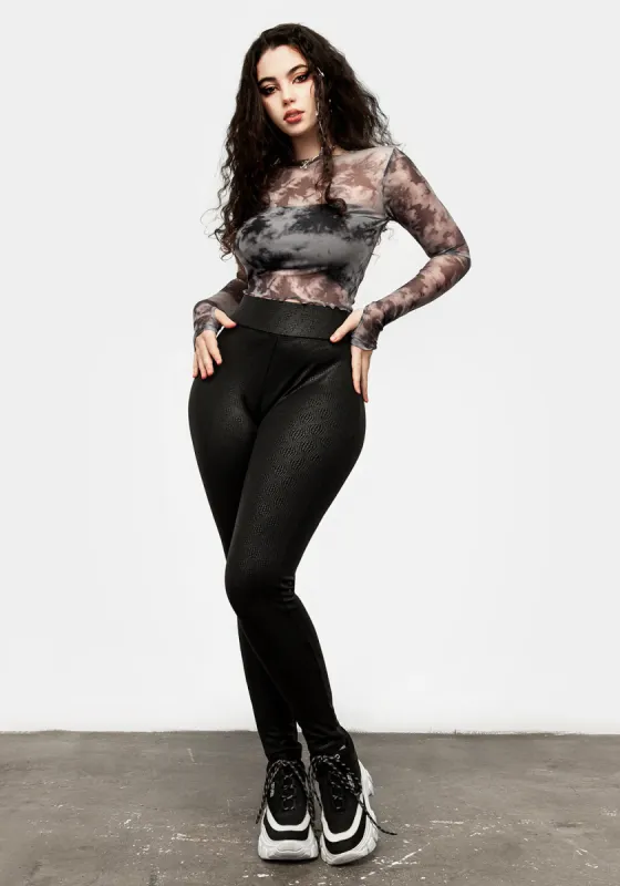 KURAKURA GRAPHIC LEGGINGS sold by Disturbia