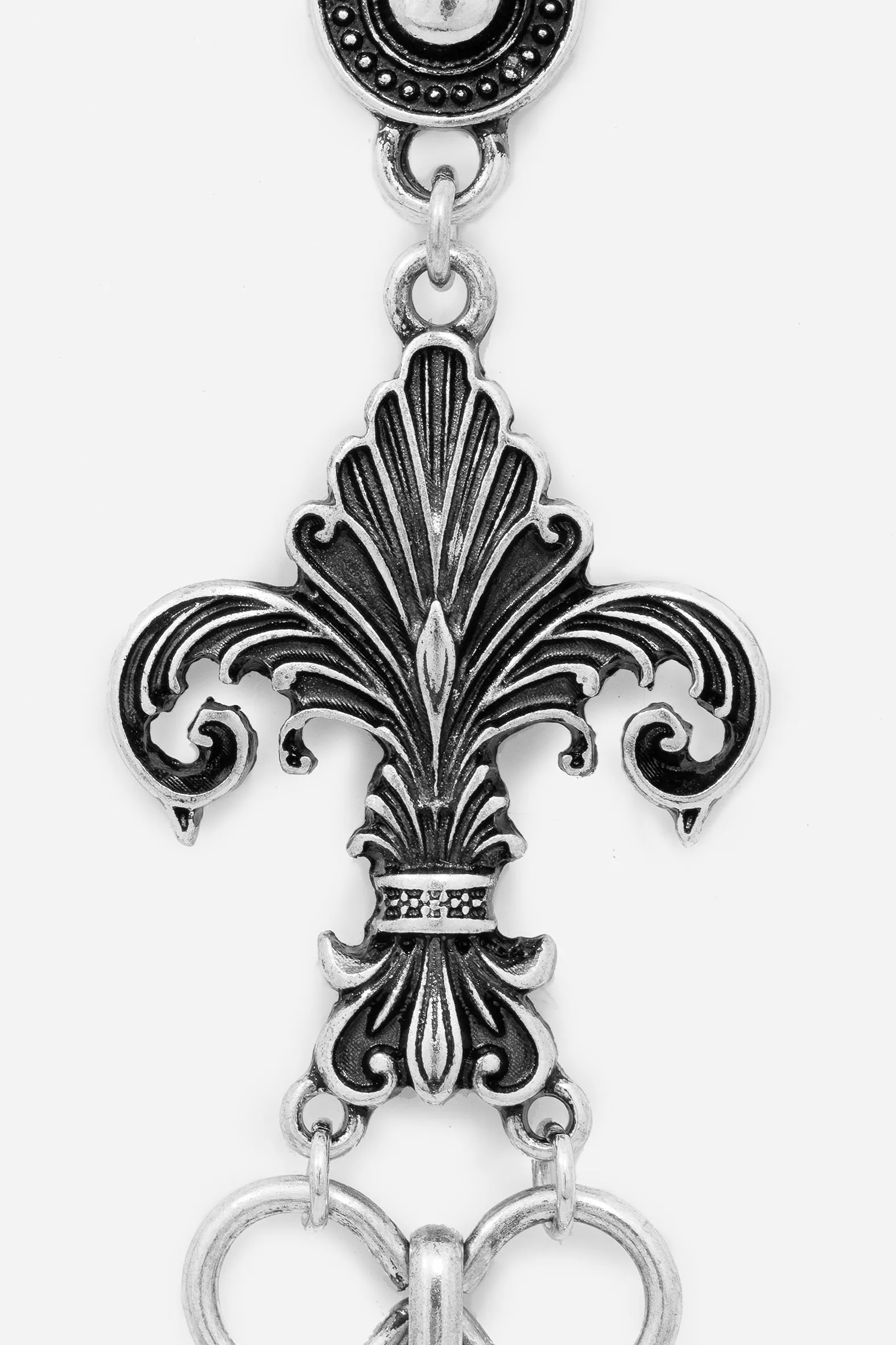 Deceiver Heart Drop Earrings sold by Disturbia product image thumbnail 4