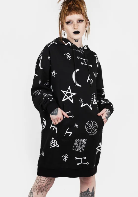 ABOVE BELOW SLOUCHY HOODIE sold by Disturbia