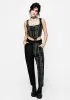 Checkmate Lace Up Corset Top sold by Disturbia