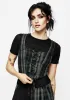 Checkmate Lace Up Corset Top sold by Disturbia