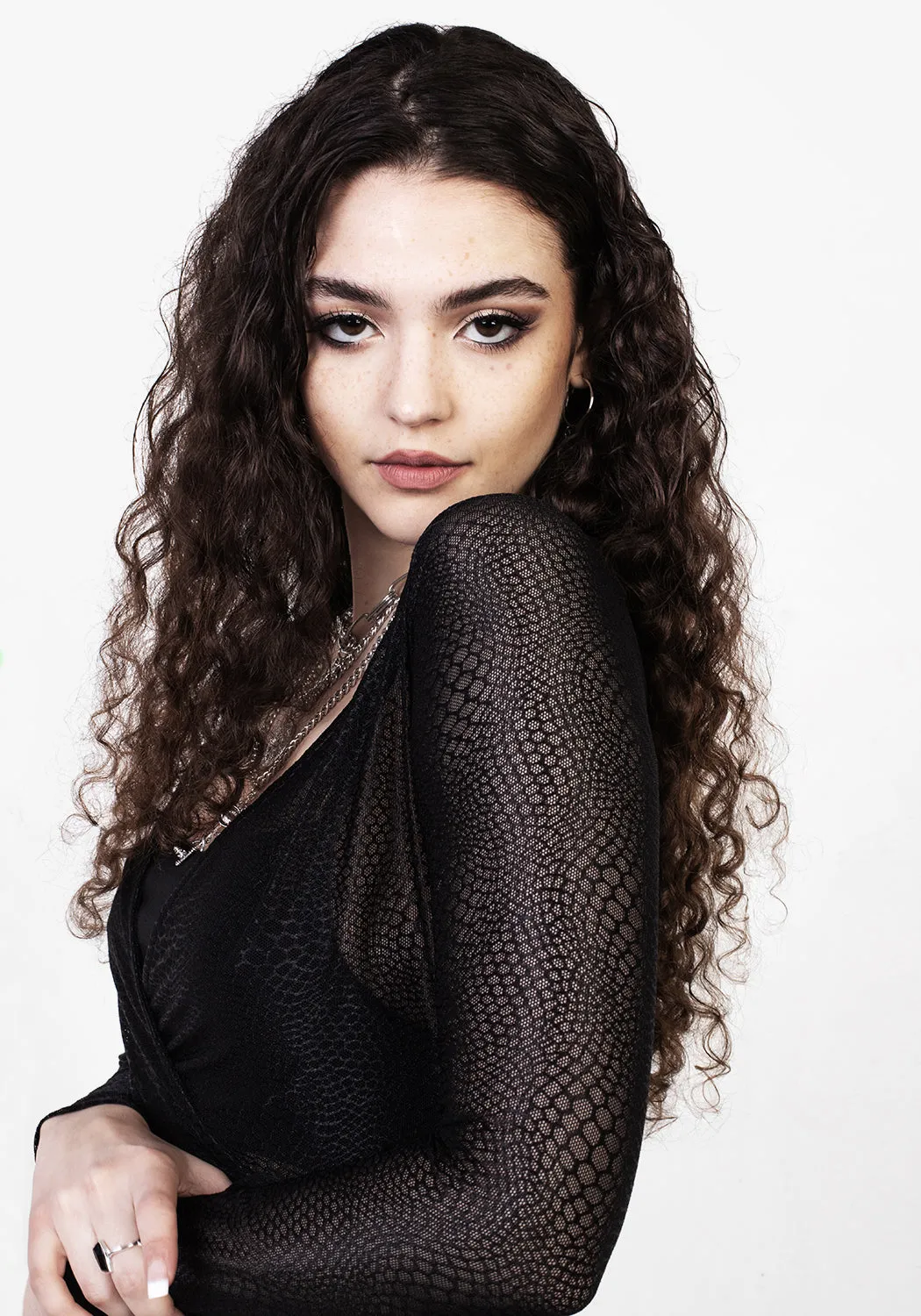 AMORE SHEER WRAP DRESS sold by Disturbia product image thumbnail 2