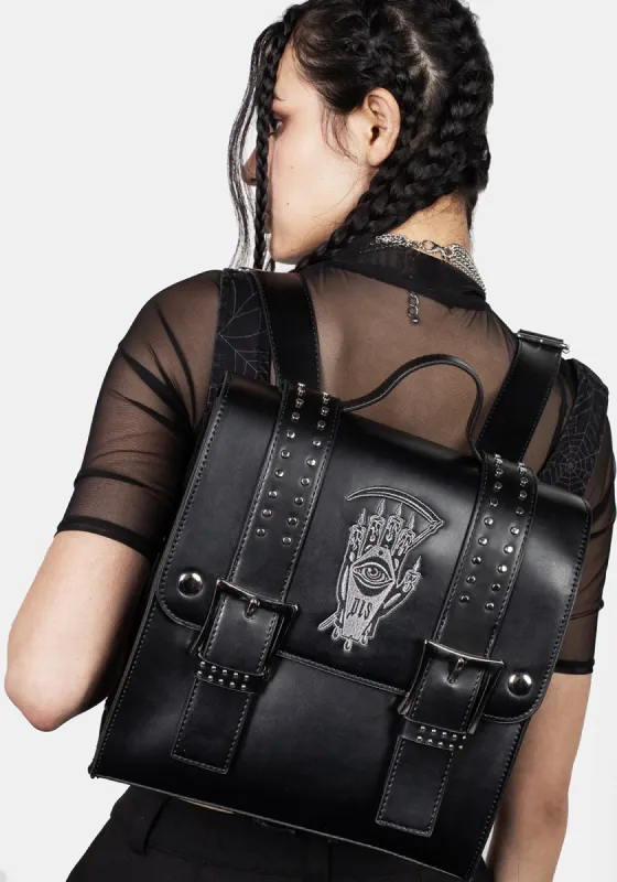 Reaper Satchel Backpack sold by Disturbia