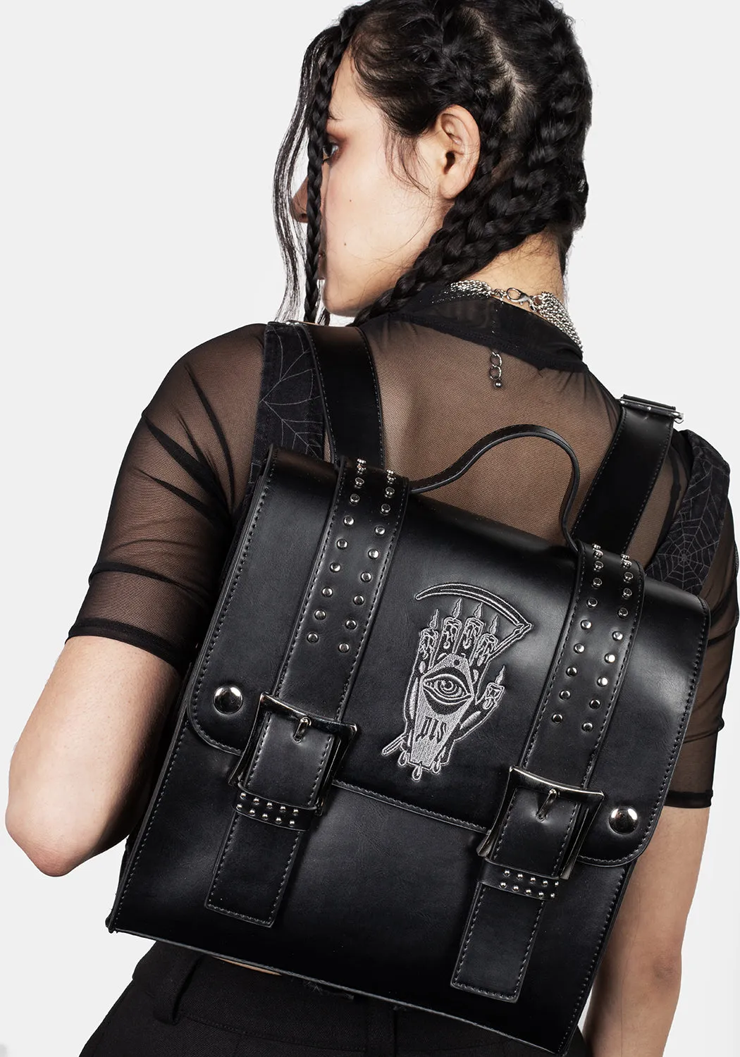 Reaper Satchel Backpack sold by Disturbia