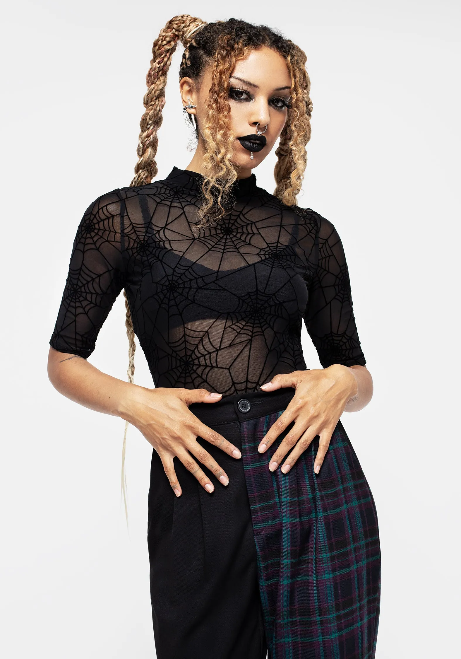Venom Mesh Top sold by Disturbia