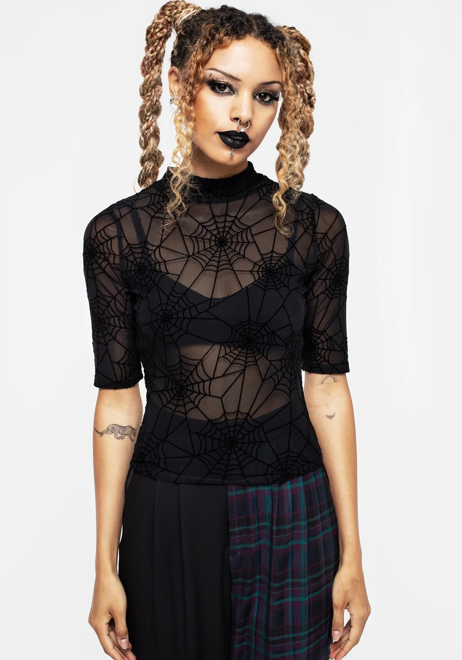 Venom Mesh Top sold by Disturbia product image thumbnail 5