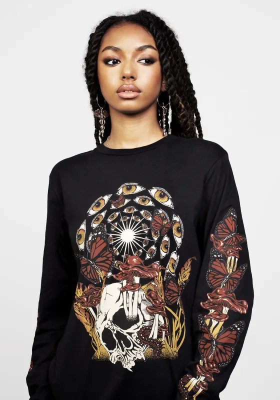 GODS FLESH LONG SLEEVE TEE sold by Disturbia