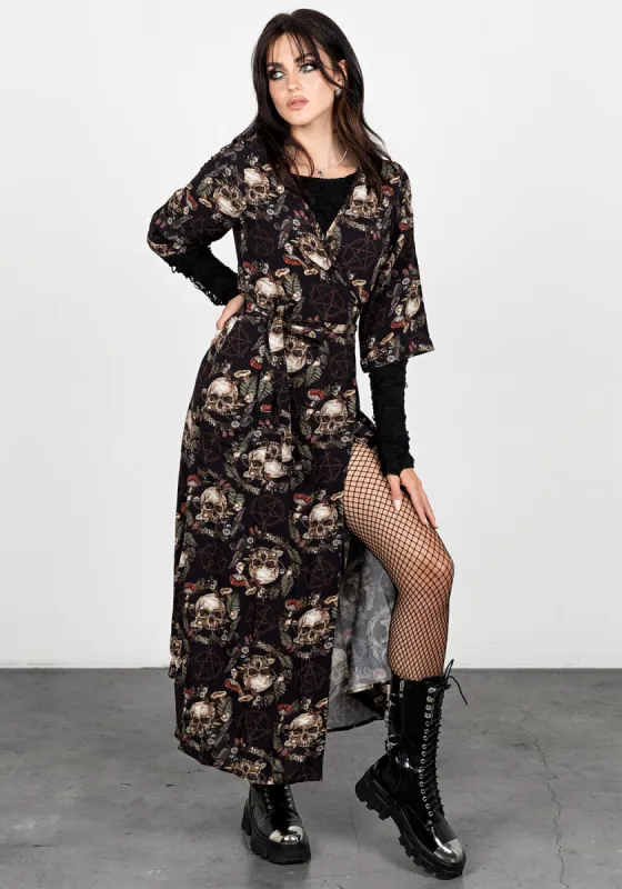 Goliath Wrap Midi Dress sold by Disturbia