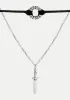 Mathilda Layered Choker Necklace sold by Disturbia