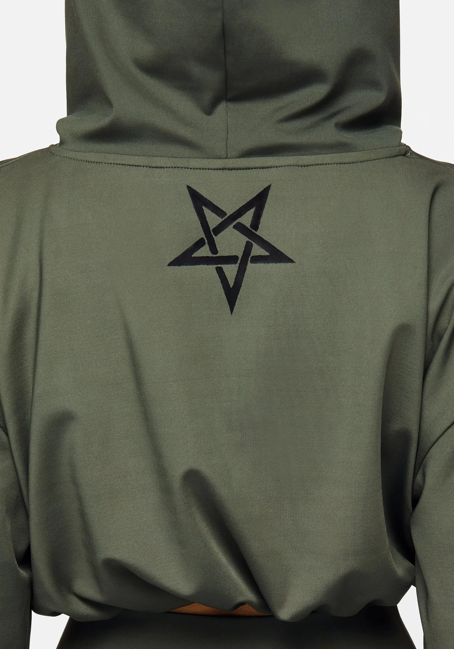 Venin Snake Athleisure Crop Hoody sold by Disturbia product image thumbnail 2