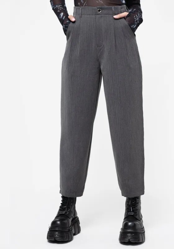 Herringbone Balloon Trousers sold by Disturbia