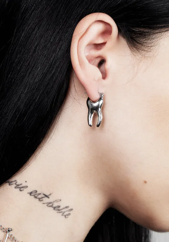 Tooth Earrings XJ sold by Disturbia