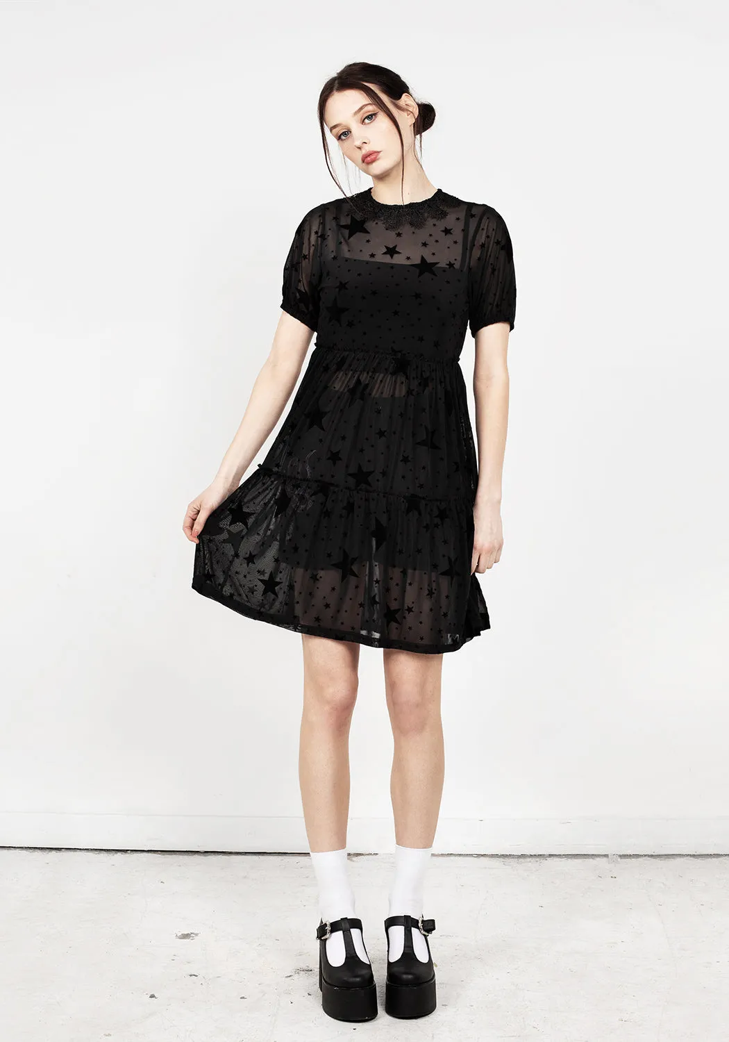 ORION SHEER DRESS sold by Disturbia
