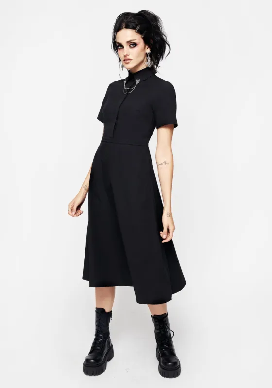Fenrir Midi Shirt Dress made by Disturbia