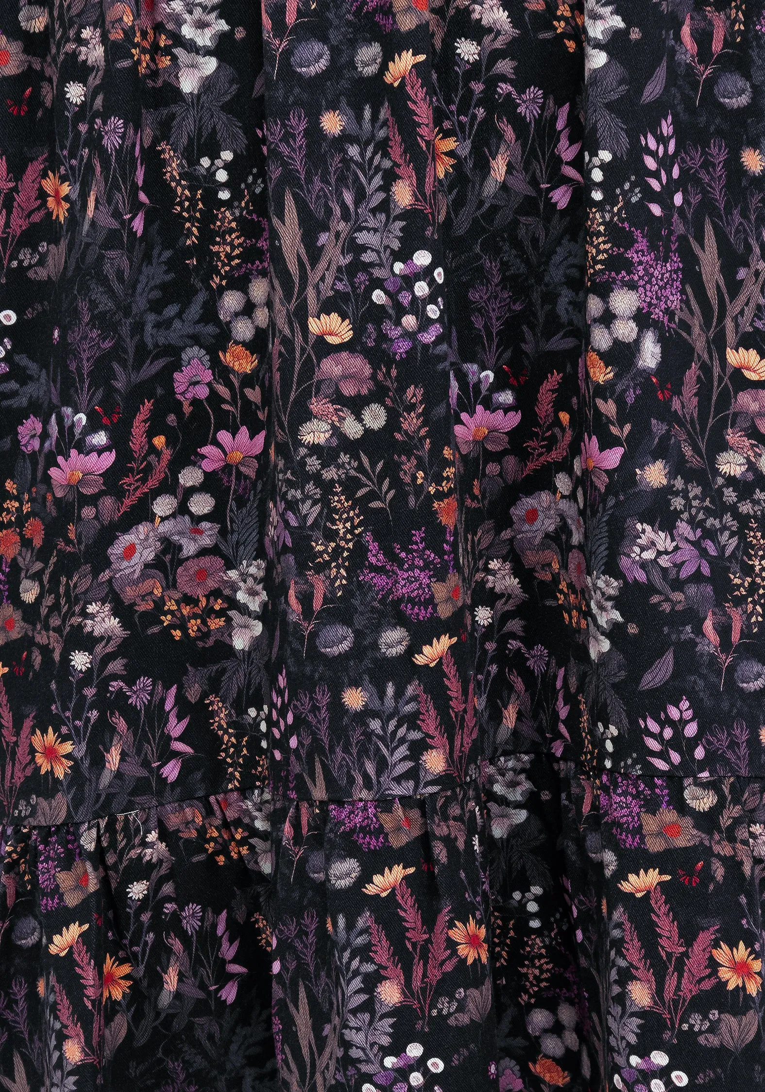 Heliotrope Floral Mini Smock Dress sold by Disturbia product image thumbnail 2