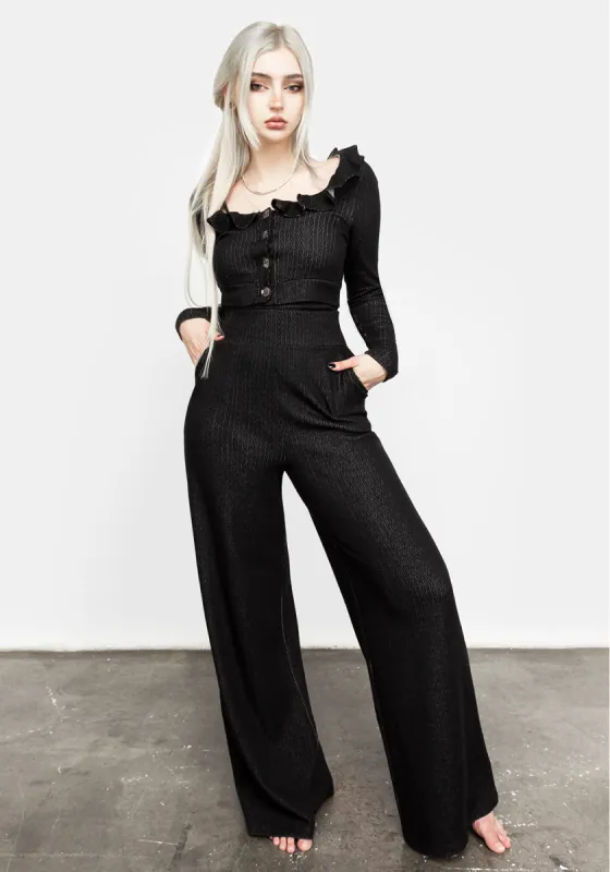Morana Pointelle Lounge Pants sold by Disturbia