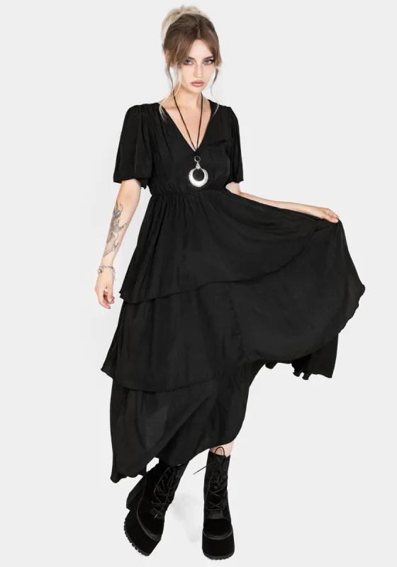 Lumen Tiered Midaxi Dress sold by Disturbia