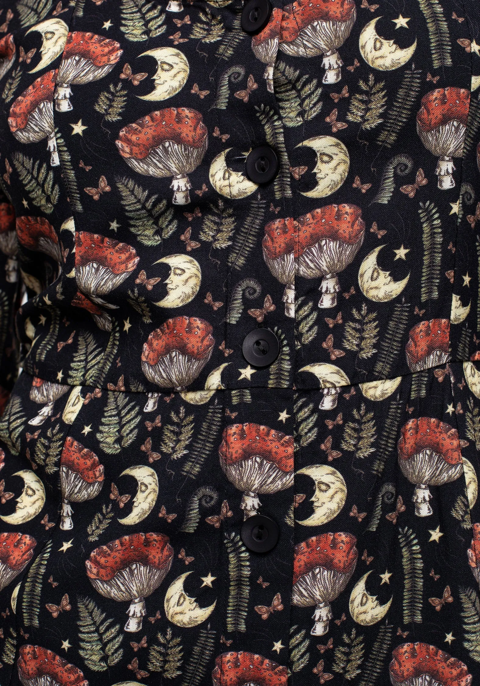 Dreamfast Mushroom Moon Print Mini Dress sold by Disturbia product image thumbnail 2