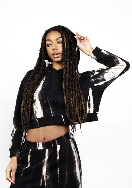 SOLITUDE TIE DYE HOODY sold by Disturbia