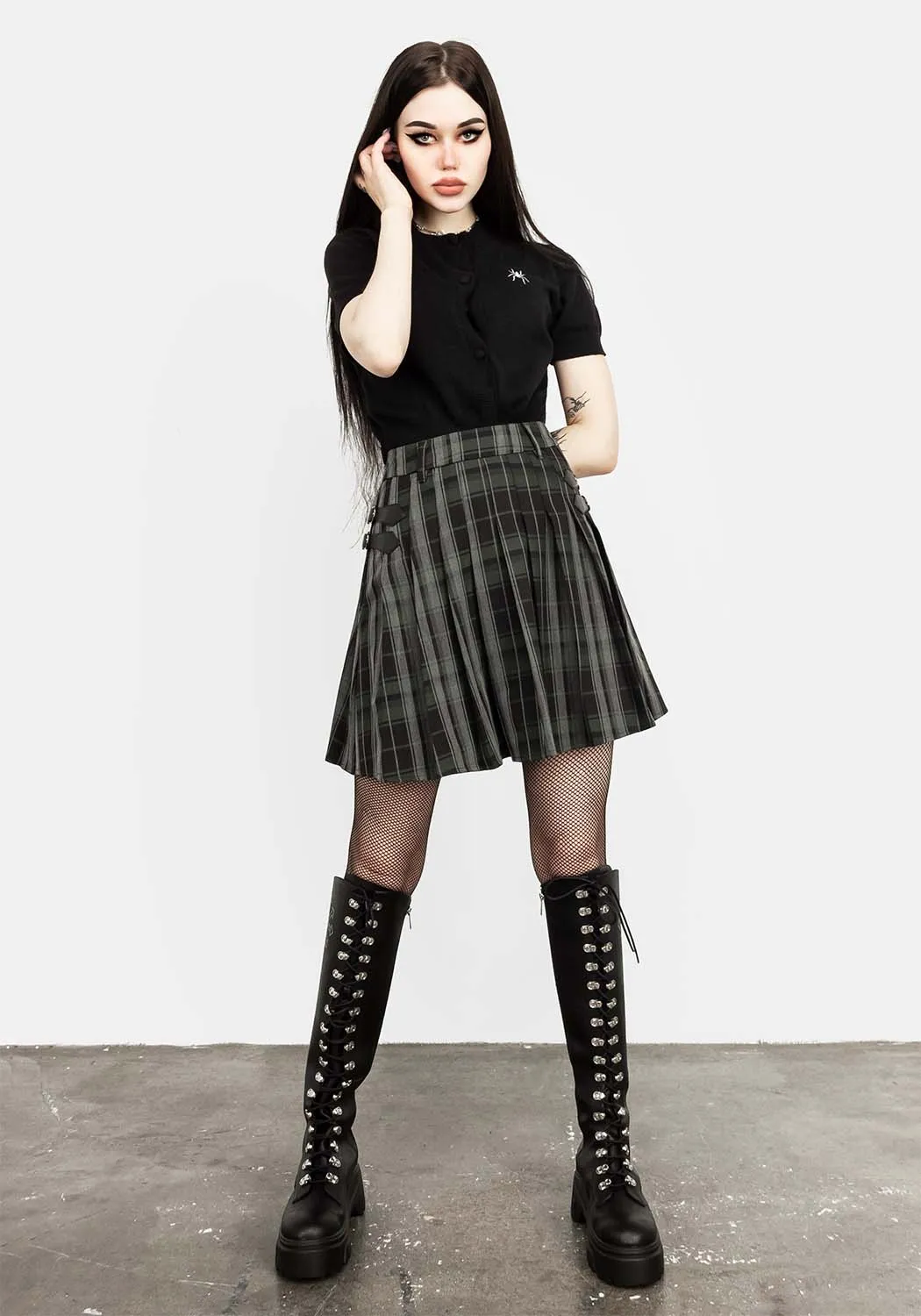 Bittersweet Check Mini Skirt | Parallel