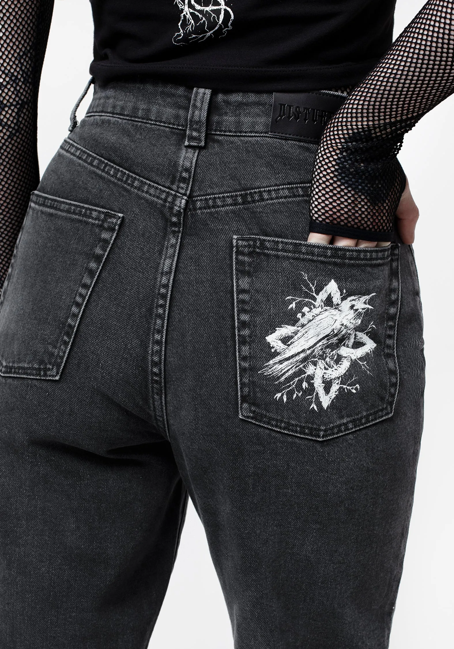 Korun Riddick Washed Mom Jeans sold by Disturbia product image thumbnail 2