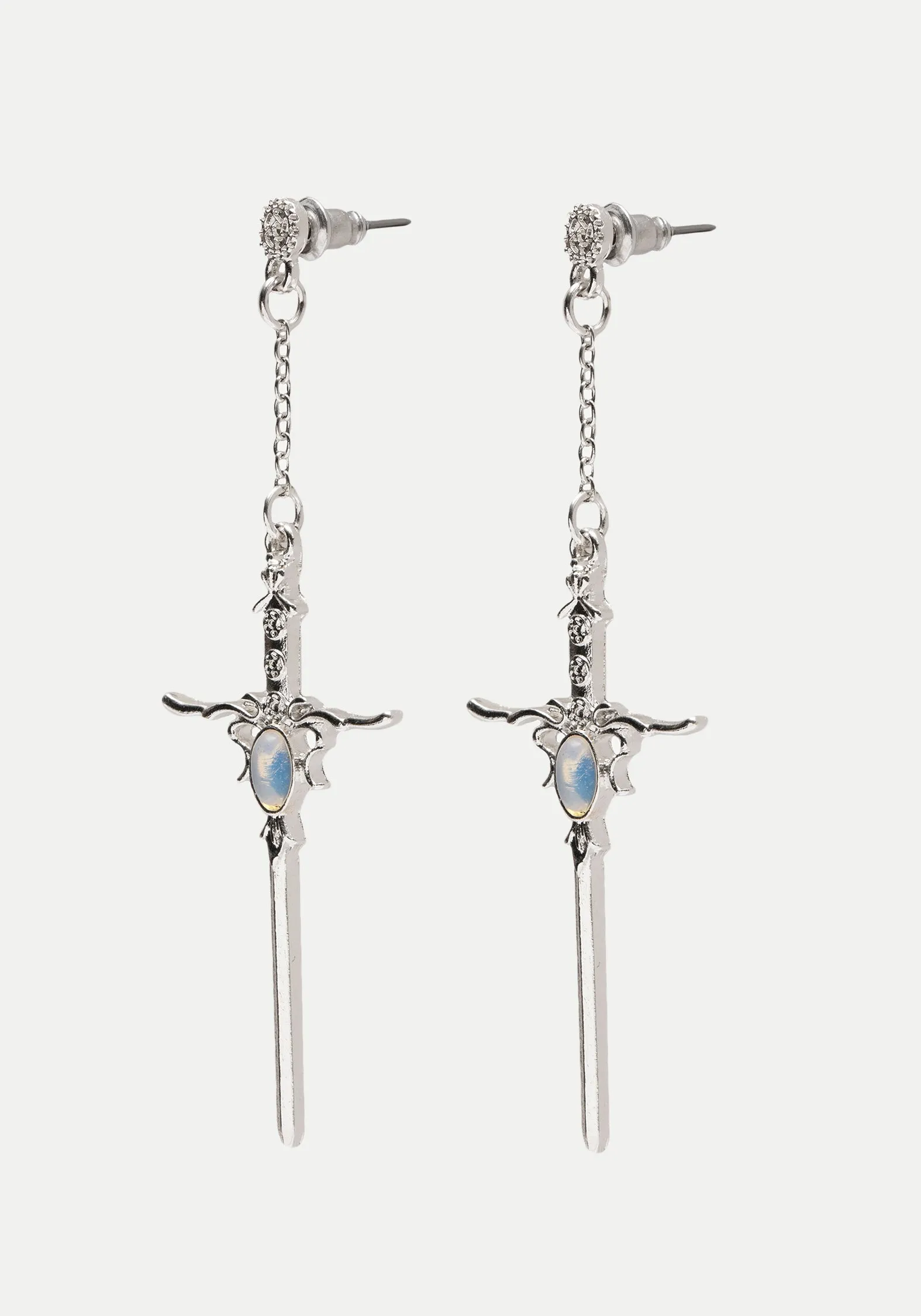Galatine Opal Sword Earrings sold by Disturbia product image thumbnail 4