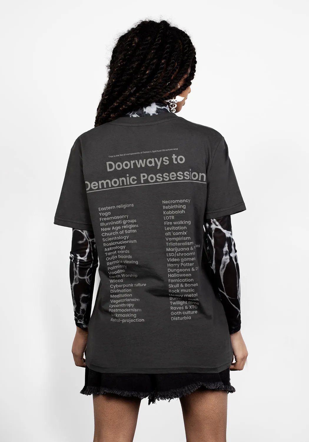 PORTAL T-SHIRT sold by Disturbia product image thumbnail 2