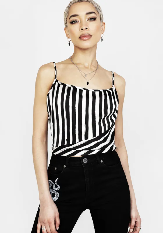 PARANORMAL CROP CAMI TOP sold by Disturbia