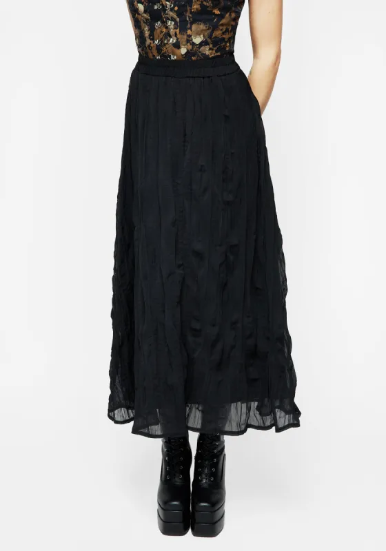 Vitalis Chiffon Midaxi Skirt sold by Disturbia