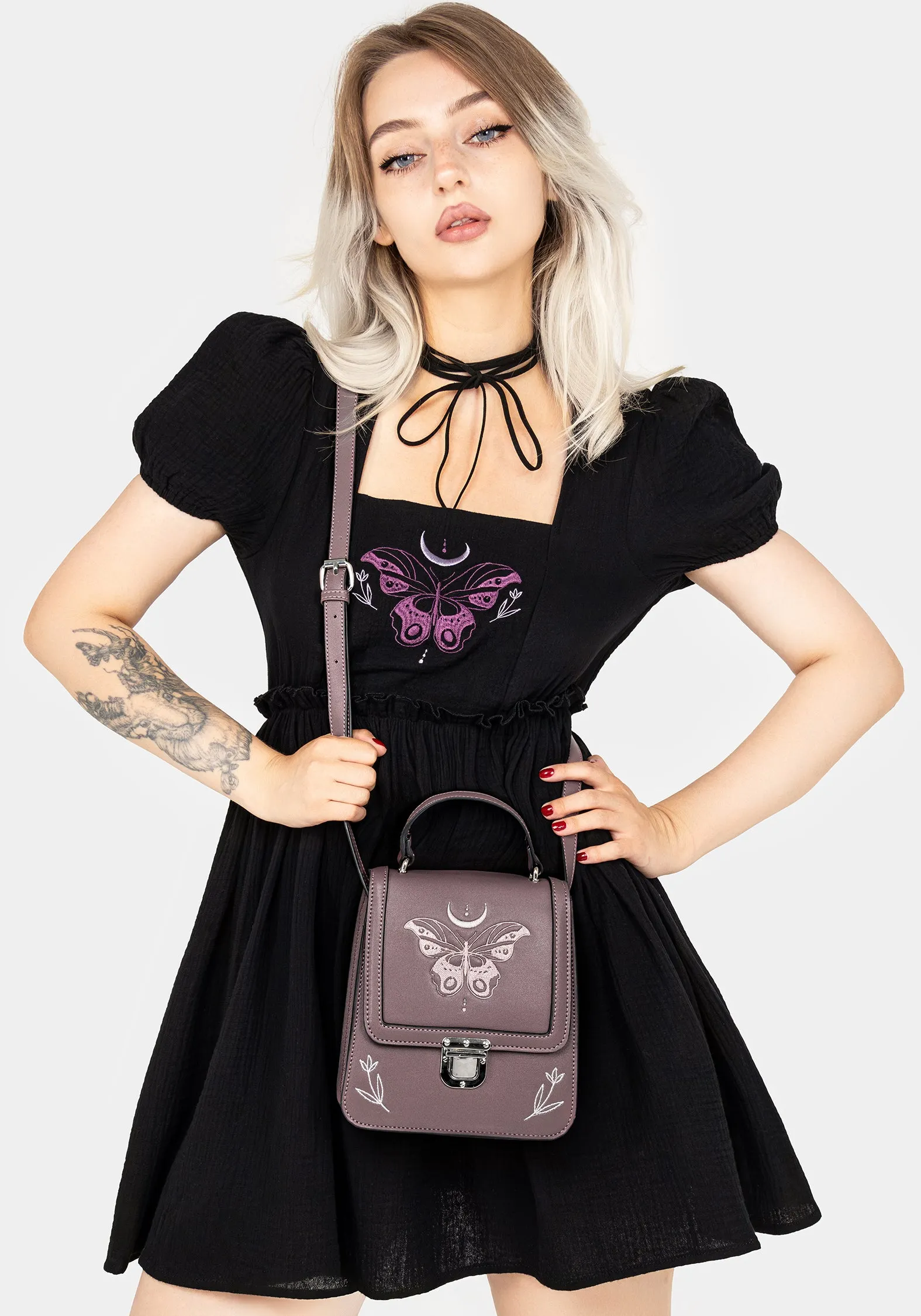 Cocoon Butterfly Crossbody Mini Satchel Bag sold by Disturbia product image thumbnail 2