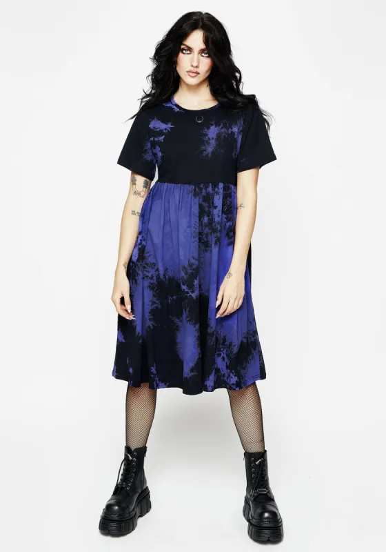 Purple Haze Midi Skater Dress sold by Disturbia