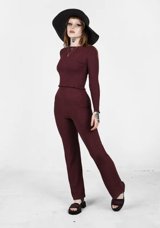 MUNDI STRAIGHT LEG PANTS sold by Disturbia