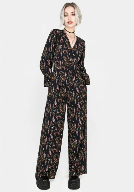Atropos Long Sleeve Jumpsuit sold by Disturbia