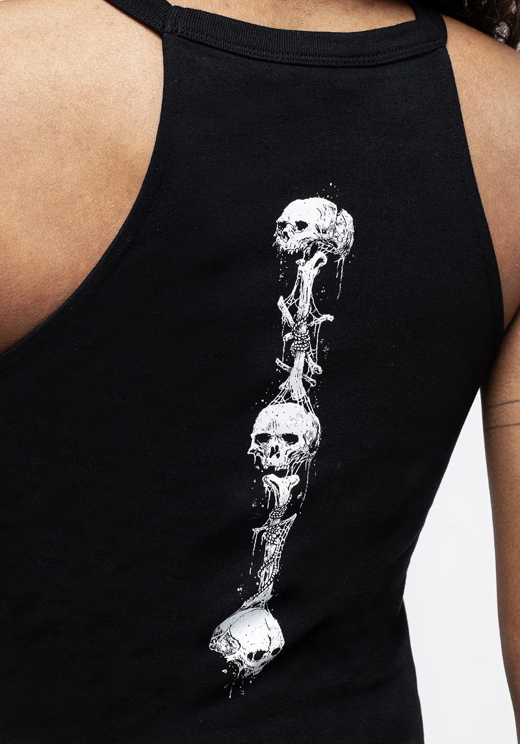 Temptation Snakes Racer Back Vest sold by Disturbia product image thumbnail 4
