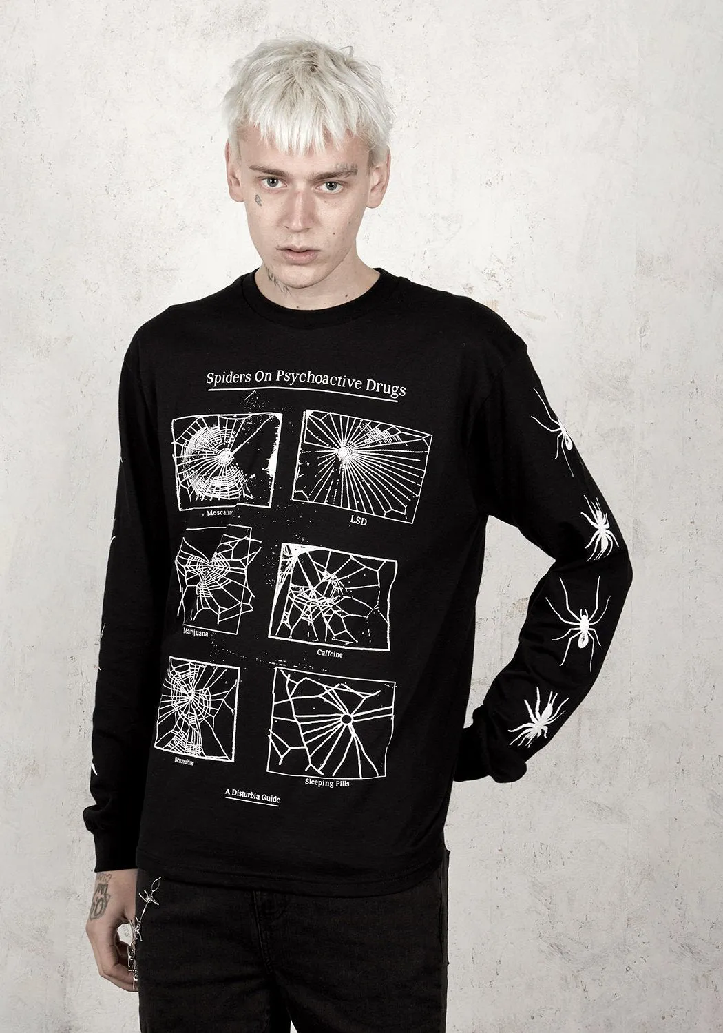 Spiders Long Sleeve T-Shirt sold by Disturbia product image thumbnail 5